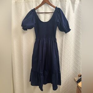 Hill House Home navy Louisa dress XS.